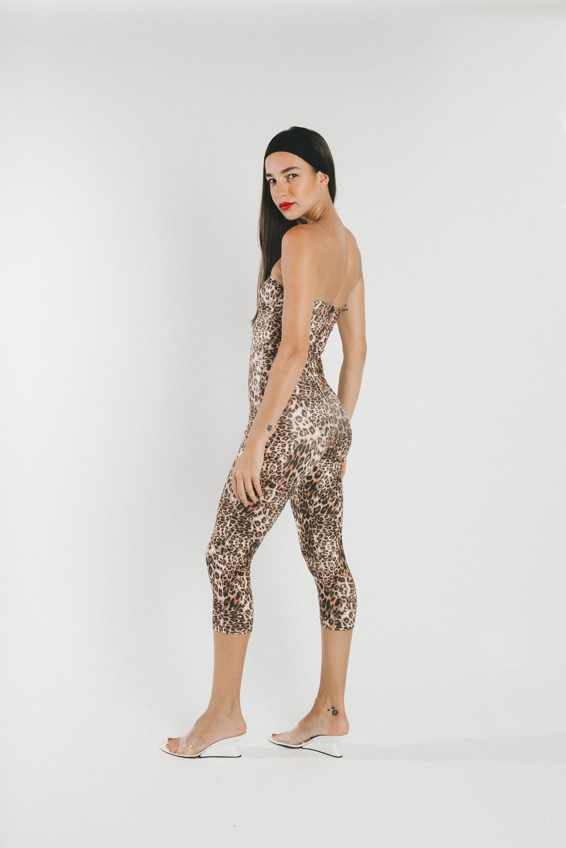 THE LEOPARD SKIN CATSUIT