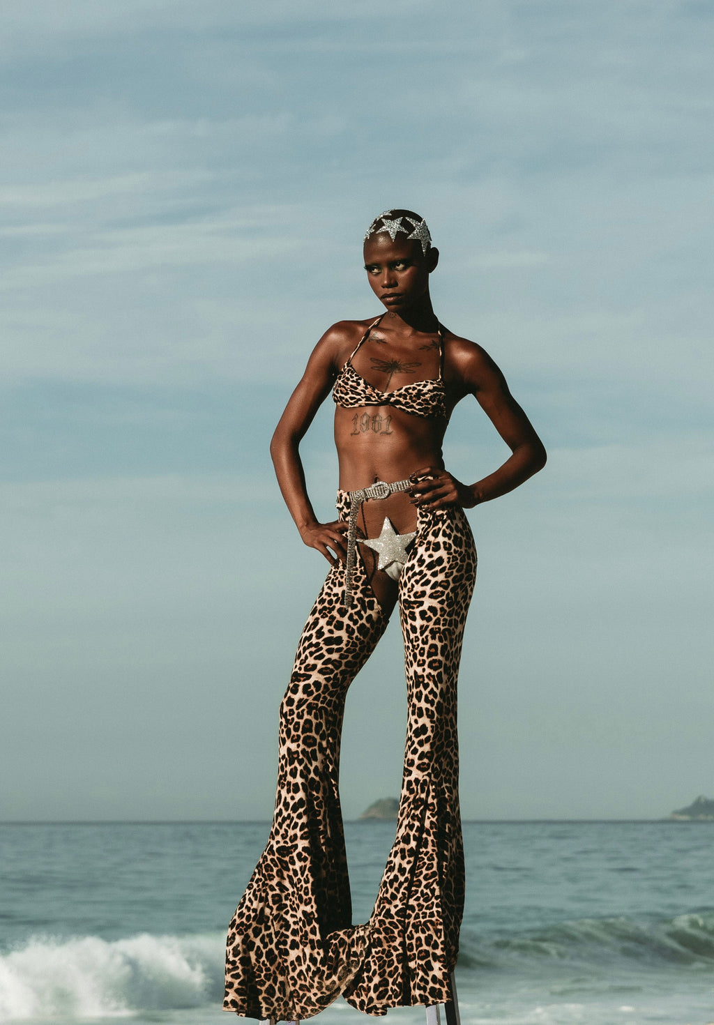 LEOPARD SIREN CHAPS