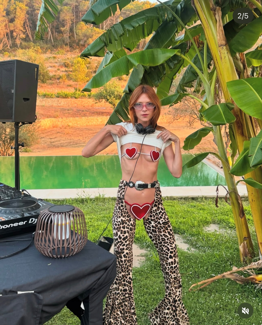 LEOPARD SIREN CHAPS