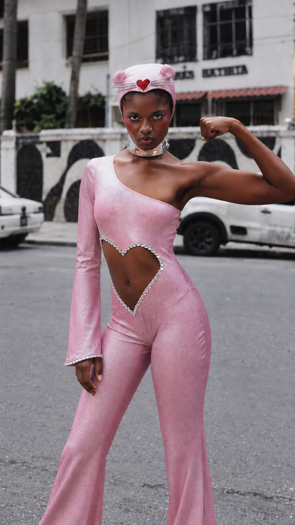 PINK PANTHER BONNET