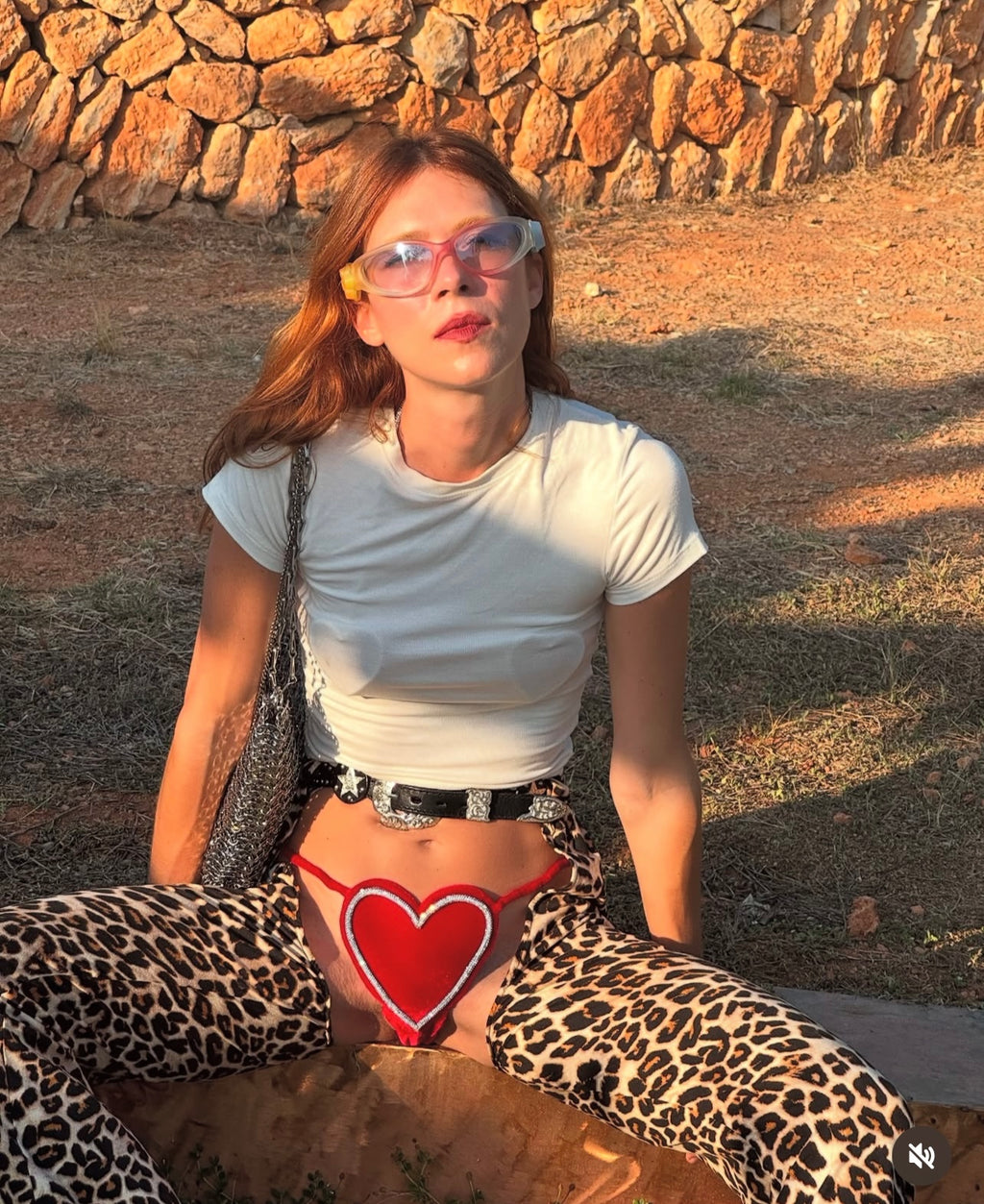 LEOPARD SIREN CHAPS