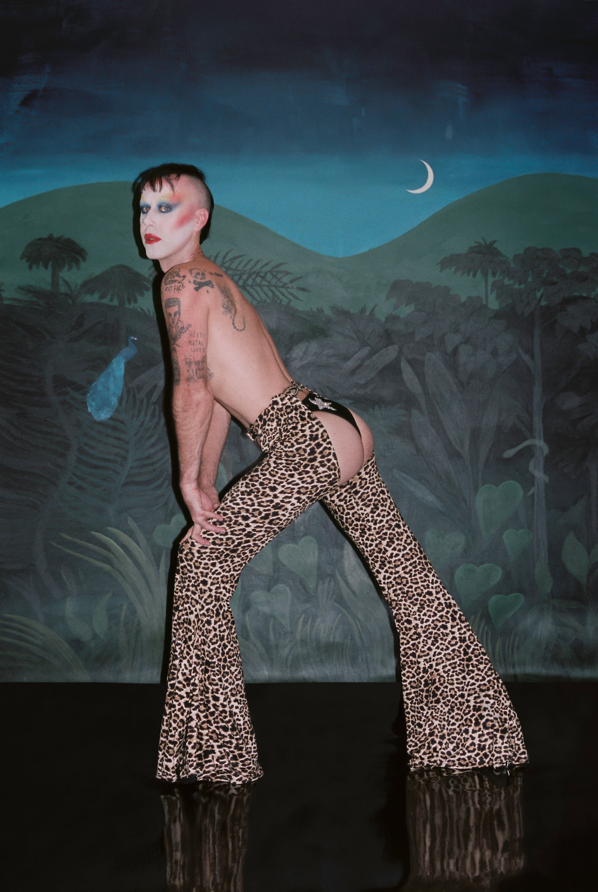LEOPARD SIREN CHAPS