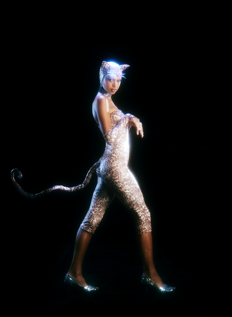 THE LEOPARD SKIN CATSUIT