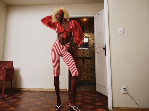 CANDYCANE CAPRI PANTS