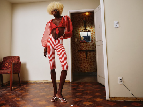 CANDYCANE CAPRI PANTS