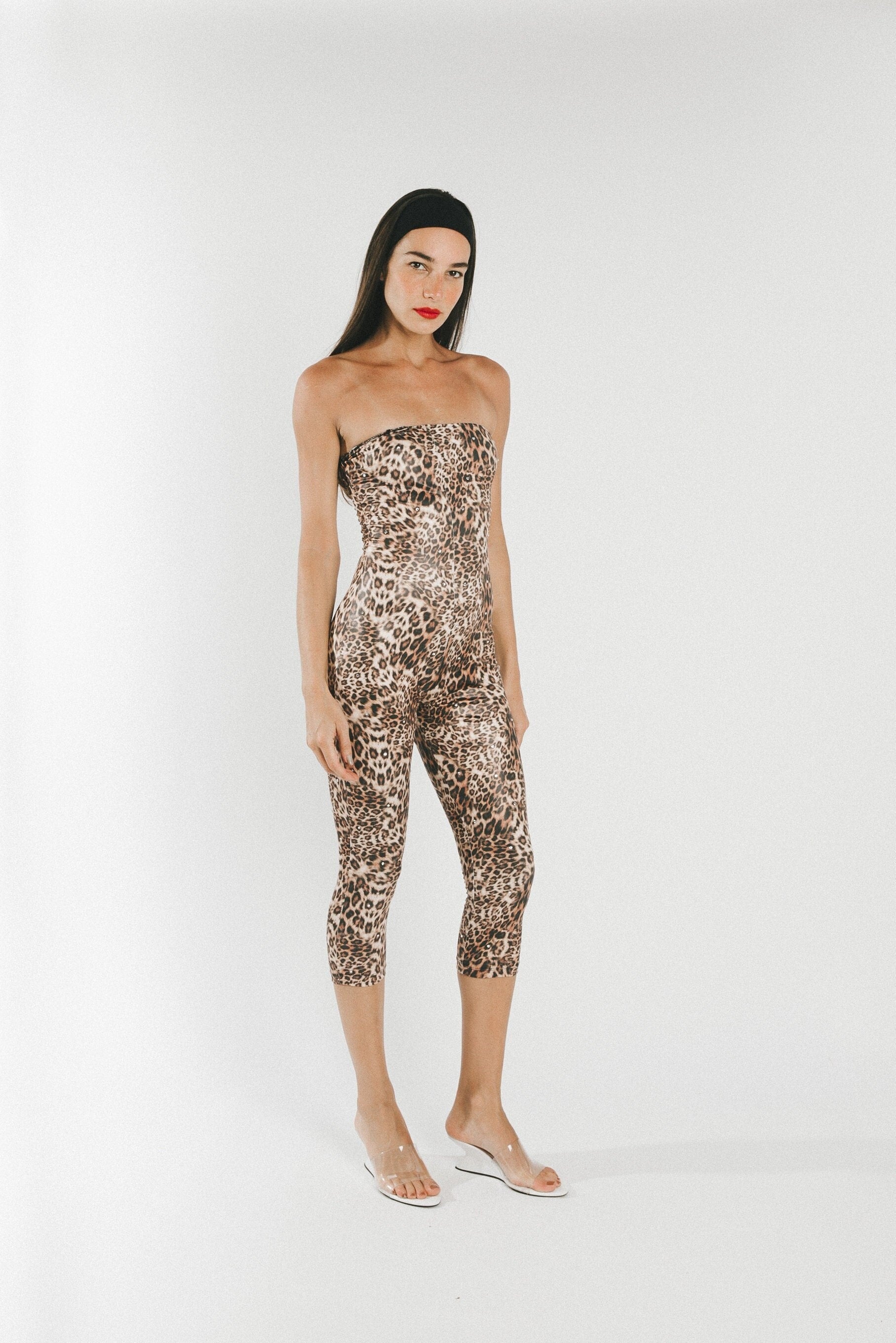THE LEOPARD SKIN CATSUIT